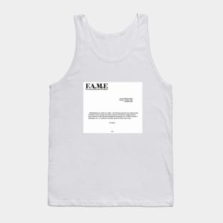 I'm Back Tank Top